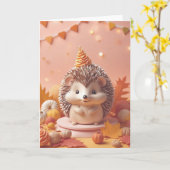 Wild Birthday Wishes Karte (Gelbe Blume)
