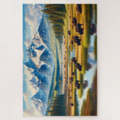 Wild-Bison-Tal, Berge Puzzle (Vertikal)