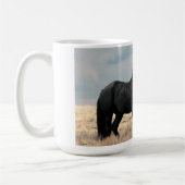 Wild Black Mustang 'Reno' Tasse (Links)