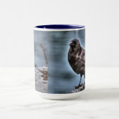 Wild Black Raven Crow-Liebhaber #Gift Tasse (Zentrum)