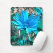 Wild blauer Sonnenblumenmousepad Mousepad (Mit Mouse)