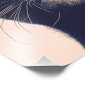 Wild bleibe, Blume Kinderkatze Fotodruck (Ecke)