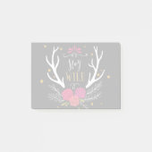 Wild Bleibe Post-it Klebezettel (Vorderseite)