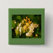Wild Blooming Rose Honeysuckle Button (Vorderseite)