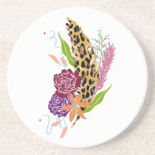 Wild Blooms Getränkeuntersetzer