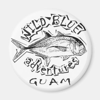 wild blue adventures logo　マグネット magnet