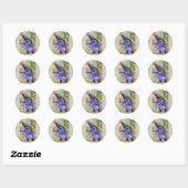 Wild Blue Hyacinth Stickers (Blatt)