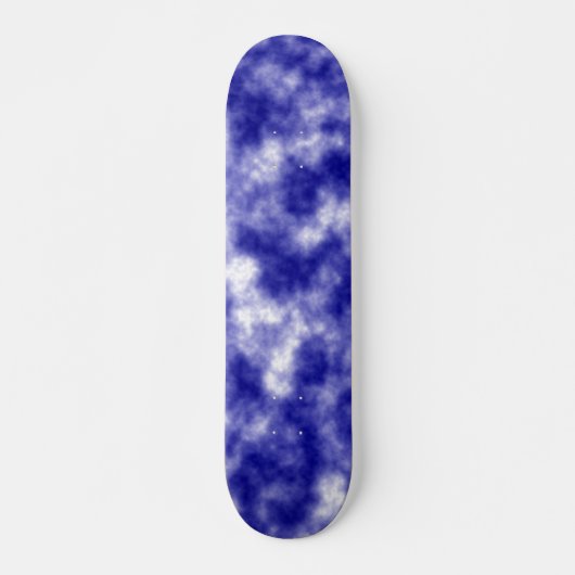Wild Blue Marble Skateboard (Vorne)