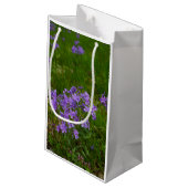 Wild Blue Phlox Kleine Geschenktüte (Rückseite Schrägansicht)