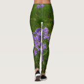 Wild Blue Phlox Leggings (Rückseite)