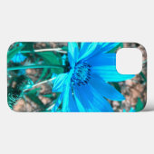 Wild Blue Sunflower iPad Case (Rückseite (Horizontal))