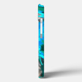 Wild Blue Sunflower iPad Case (Rückseite / Links)