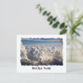 Wild Blue Yonder Postkarte (Stehend Vorderseite)
