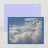 Wild Blue Yonder Postkarte (Vorne/Hinten)