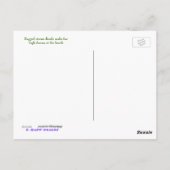 WIld Blue Yonder Postkarte (Rückseite)