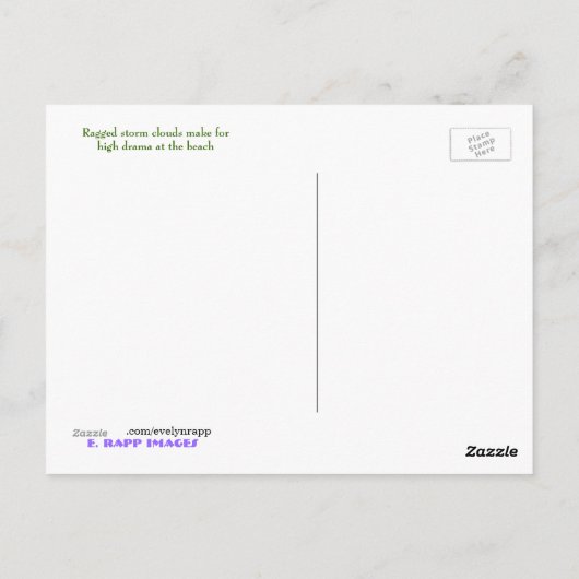 WIld Blue Yonder Postkarte (Rückseite)