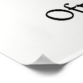 Wild Blume bearbeitbare Zitat von Ralph Waldo Emer Poster (Ecke)