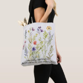 Wild Blume bearbeitbare Zitat von Ralph Waldo Emer Tasche (Von Nahem)