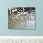 WILD BLUME CANVAS DRUCKEN LEINWANDDRUCK (Insitu (Holzboden))