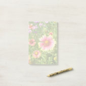 "Wild Blume Delight" Post-it Klebezettel (Auf Schreibtisch)