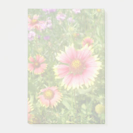 "Wild Blume Delight" Post-it Klebezettel