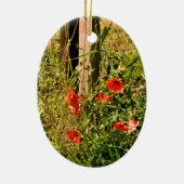WILD-BLUME KERAMIKORNAMENT (Hinten)