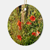 WILD-BLUME KERAMIKORNAMENT (Links)