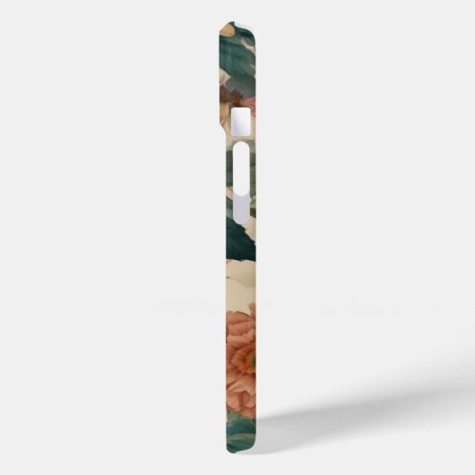 WILD BLUME PATTERN Case-Mate iPhone HÜLLE (Rückseite / Links)