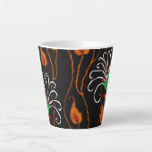 Wild Blume Pattern Milchtasse (Vorderseite)