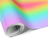 Wild Blurred Rainbow Design Geschenkpapier (Rolleneckpunkt)