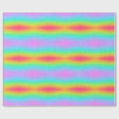 Wild Blurred Rainbow Design Geschenkpapier (Flach)