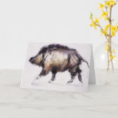 Wild Boar 1999 Karte (Gelbe Blume)