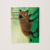 Wild-Boar-Illustration Puzzle (Vertikal)