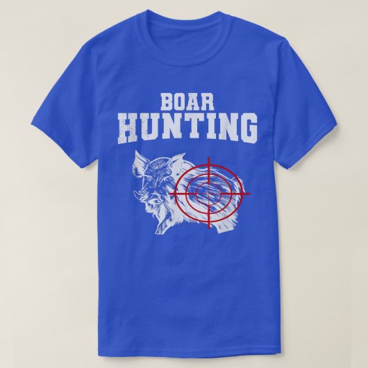 Wild Boar Jagd Razorback Wild Boar Hunter Wild T-Shirt (Design vorne)