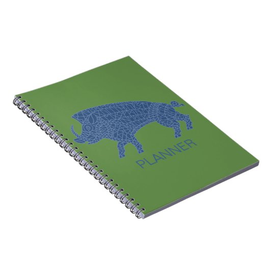 Wild Boar mit Runen Notizblock (Rechte Seite)