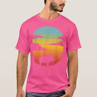 Wild Boar Retro Vintager 60er 70er Männer Frauen G T-Shirt