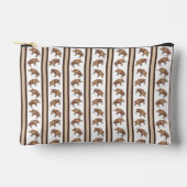 Wild Boar Stripe Zipper Pouch Zubehörtasche (Vorderseite)