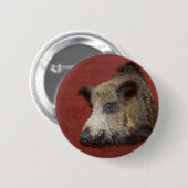 Wild Boar Trophy Button (Vorne & Hinten)