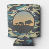 Wild Boar und Camouflage Dosenkühler (Rückseite)