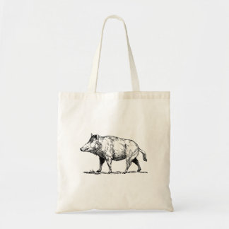 Wild Boar / Wildschwein Tragetasche