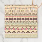 Wild Boho Kindergeburtstag Party Geschenkanhänger (Rückseite)