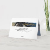 Wild Boys of Lost Creek Greeting Card Einladung (Rückseite)