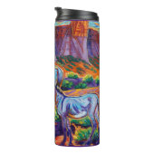 Wild Bray burro Esel Schnurrbart Thermosbecher (Nach rechts gedreht)