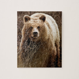 Wild Brown Grizzly Bär - Wildnis Puzzle