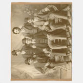 WILD BUNCH Fleece Blankes (Vorderseite)