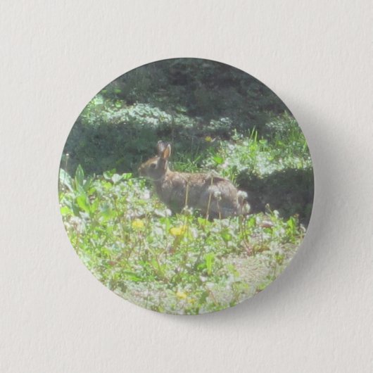 Wild Bunny Button (Vorderseite)