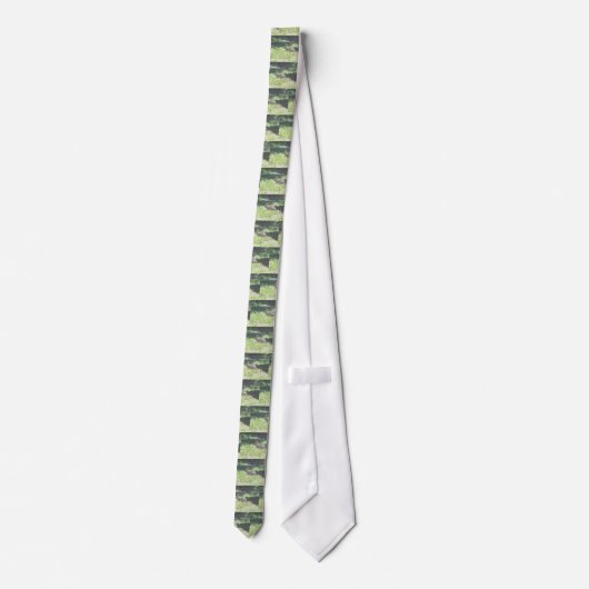 Wild Bunny Necktie Krawatte (Rückseite)