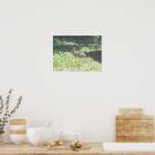 Wild Bunny Print Poster (Küche)