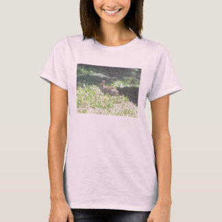 Wild Bunny Womens Baby Doll T - Shirt