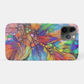 Wild bunte surreale Blätter-Tangle-Kunst Case-Mate iPhone Hülle (Rückseite (Horizontal))